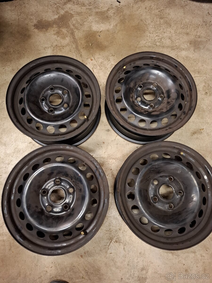 Plechové disky 15 5x112