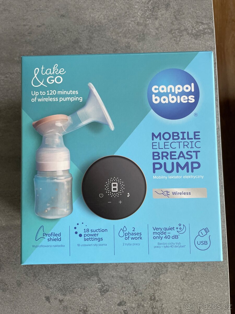 Elektrická odsávačka od Canpol babies