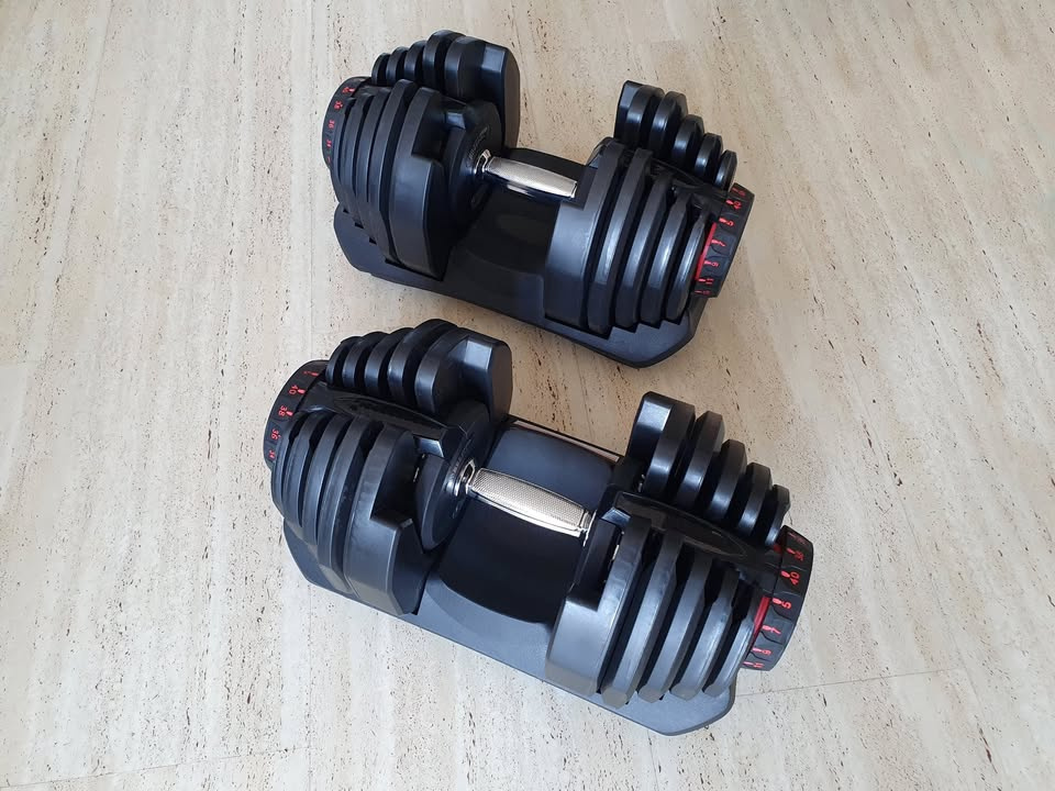 nastavitelné činky 2x40kg NOVÉ