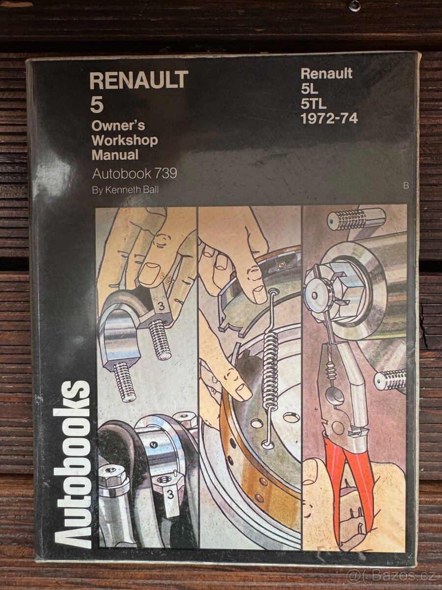 RENAULT 5 R5 originální montážní manual servisní příručka