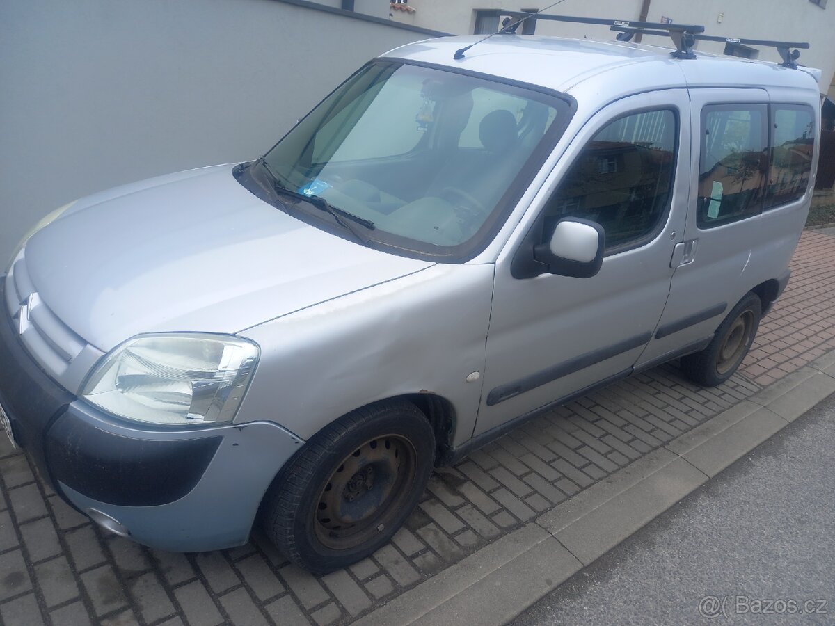 Citroen Berlingo 1.4, benzín, klima, TK do 4/27