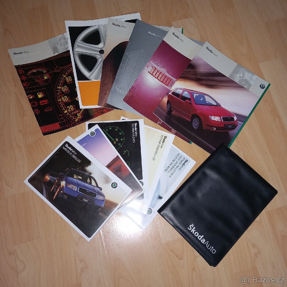 Dokumenty, prospekty, manuály, příručka Škoda Fabia I