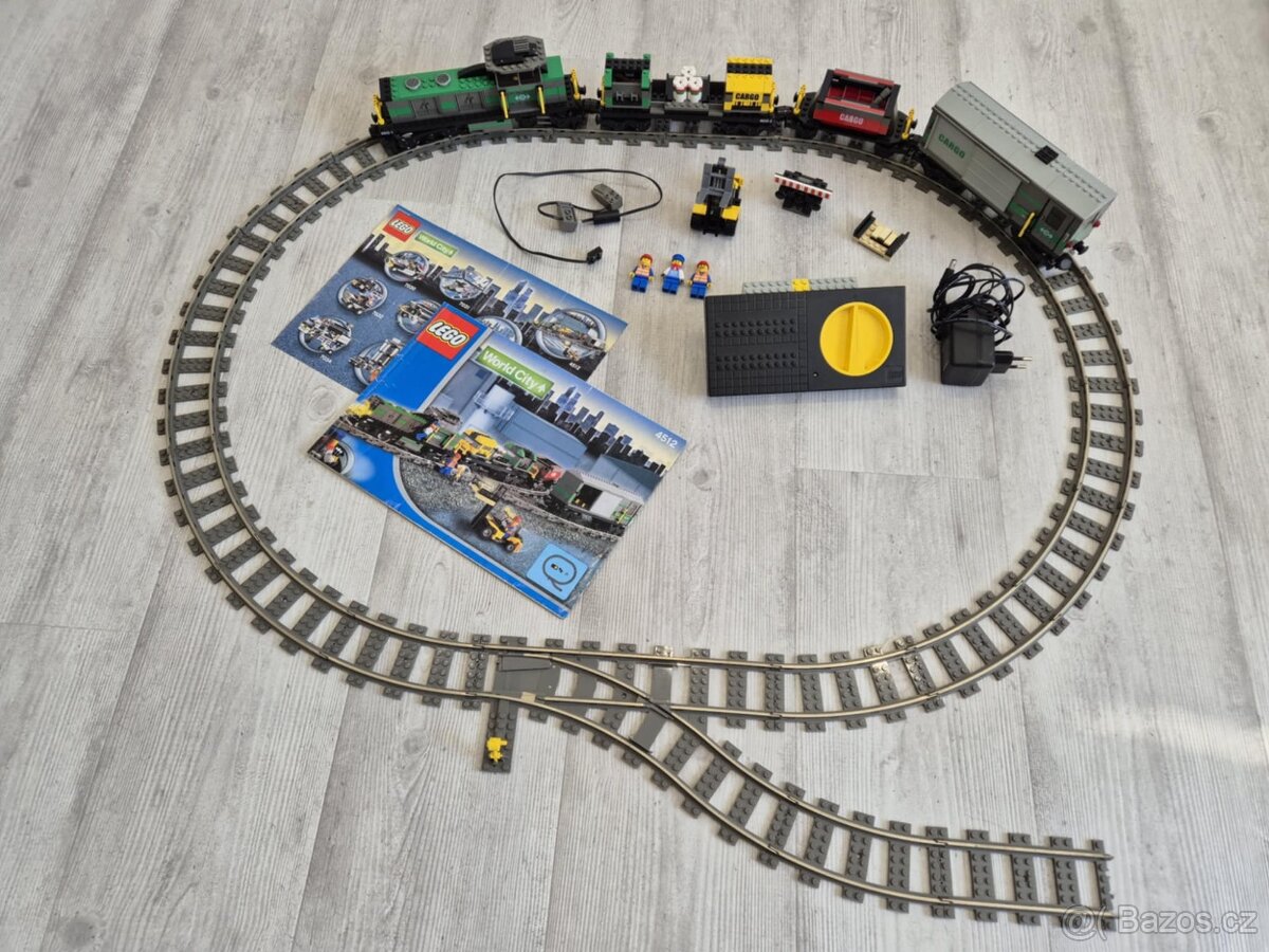LEGO 4512 VLAK 9V - Cargo Train