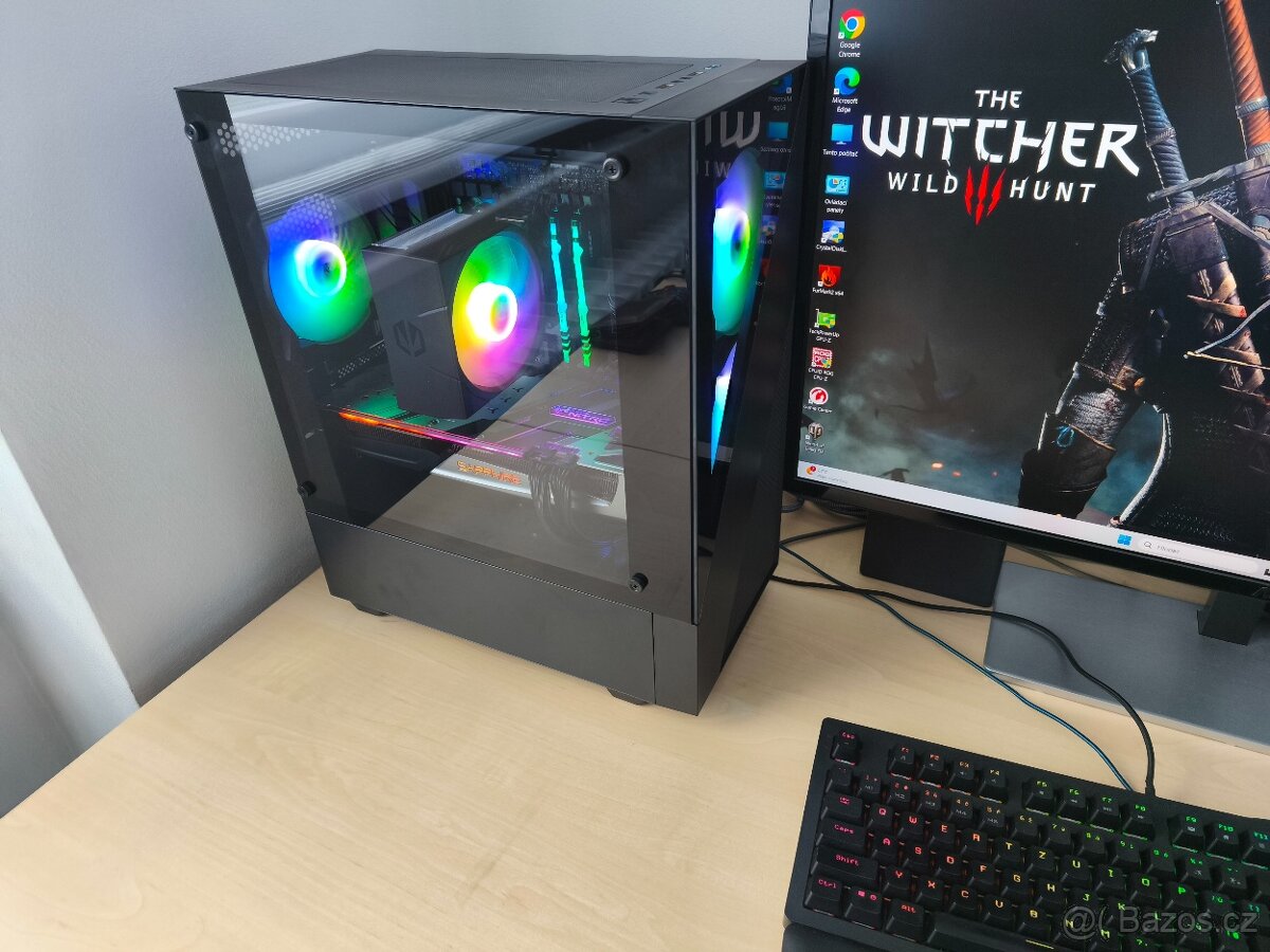 Herní 6-jádro Ryzen 5 3600/32GB RAM/RX5700XT/SSD 1TB / W11