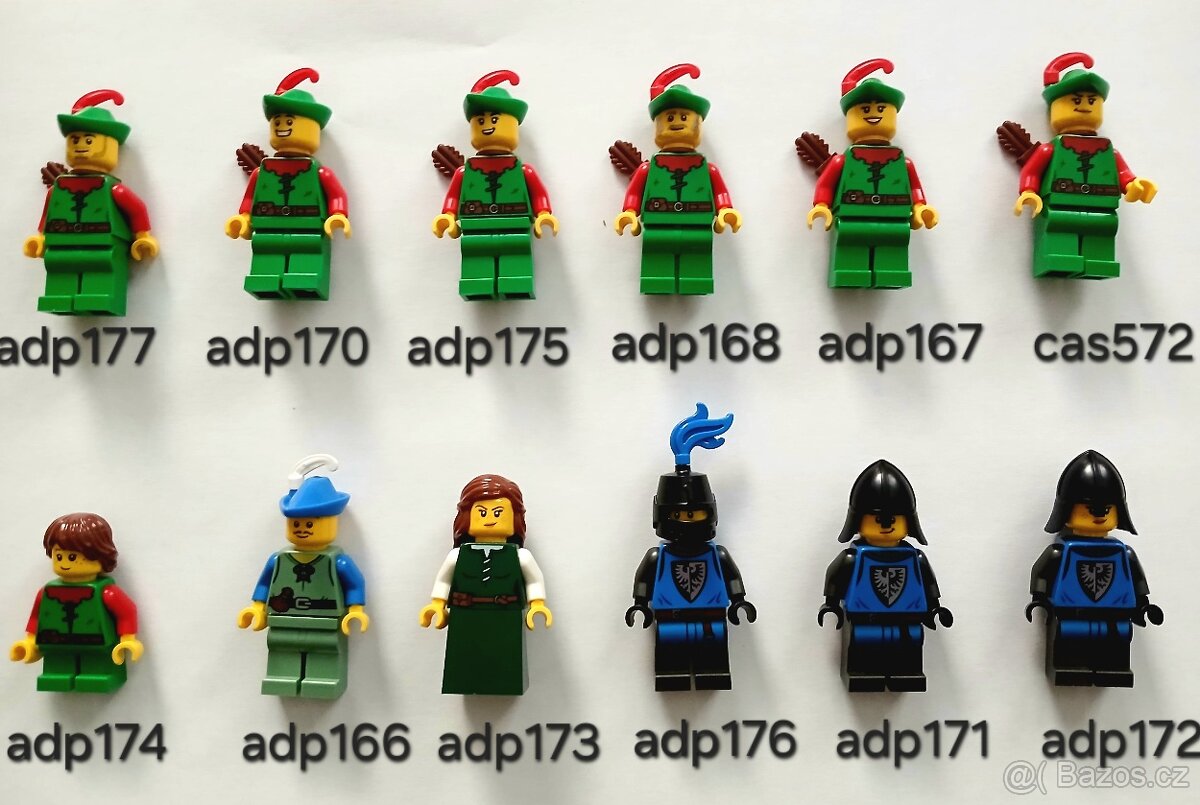 Nabízím Lego figurky z limitované Bricklink série