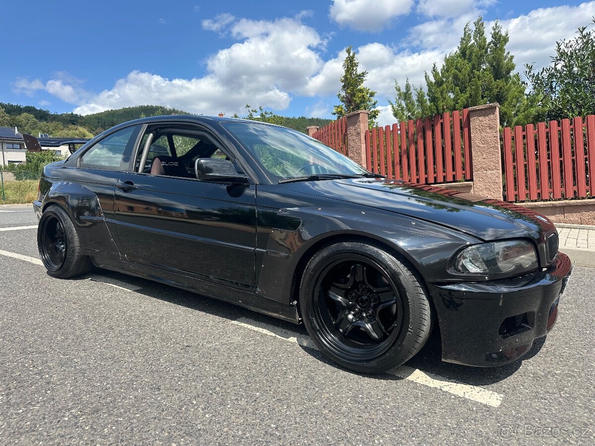 BMW e46 2.5TURBO 300ps + VŠE zapsáno - LEGAL po STK