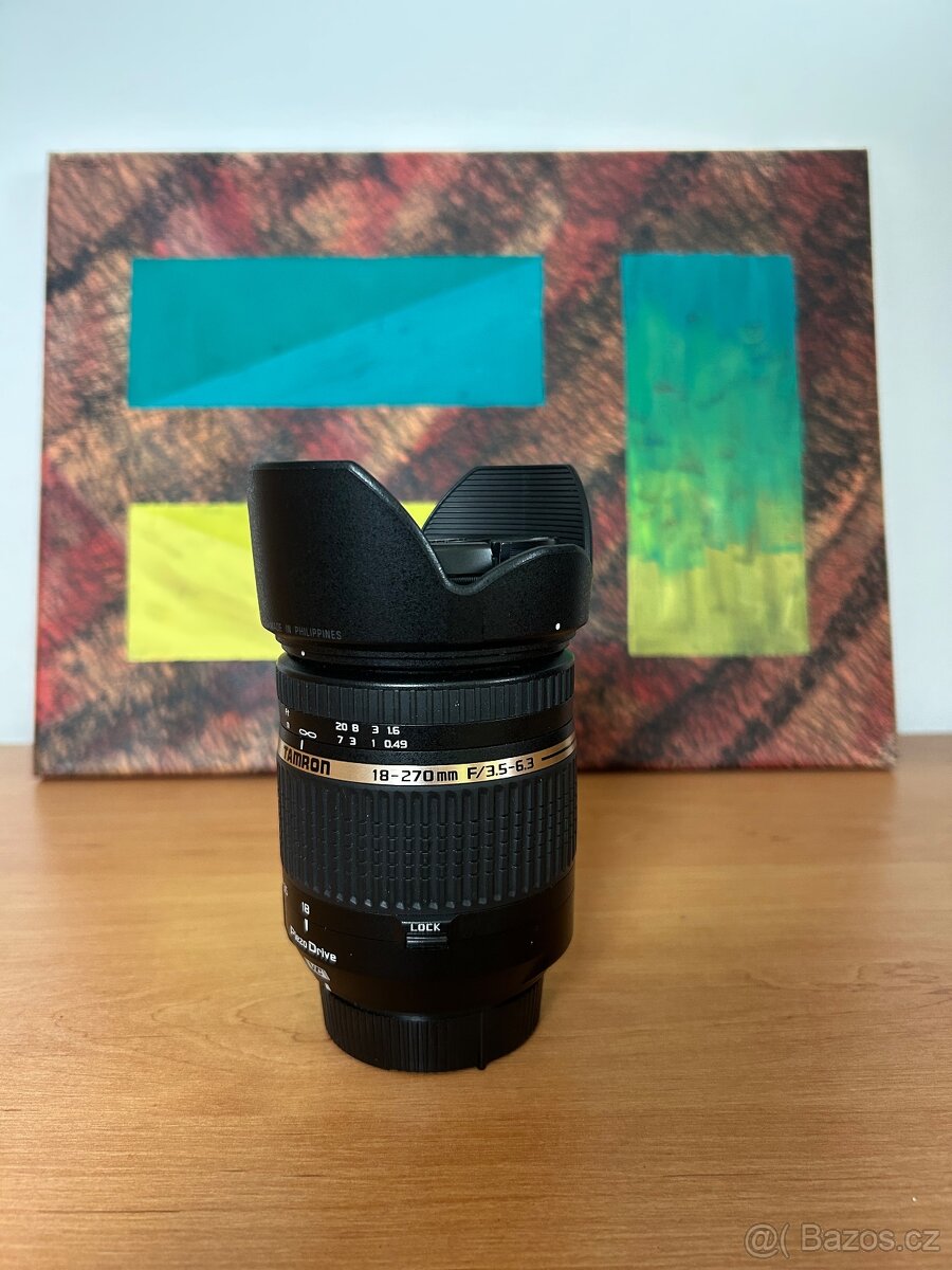 Objektiv Tamron 18-270mm f/3.5-6.3 pro Nikon