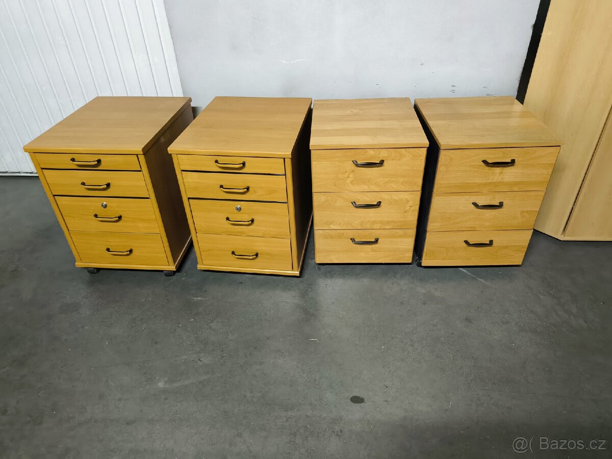 4x Šuplíkový box, kontejner. Prodej pokusech nebo vše
