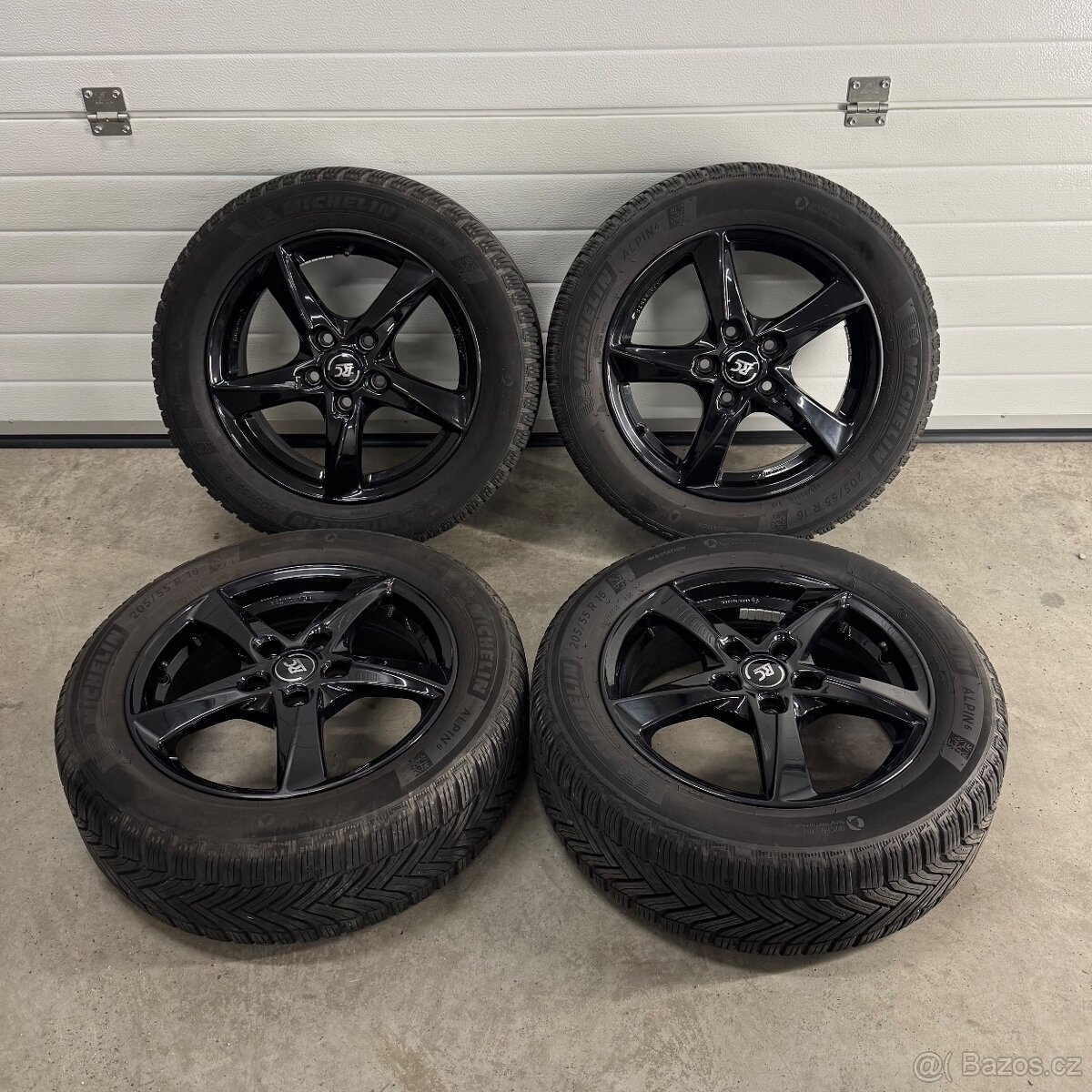 Alu kola Škoda 16”, Zimní 6mm 205/55 R16, 5x112, Octavia II