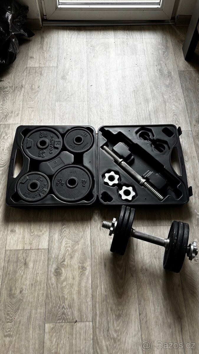 Sada závaží na jednoruční činky