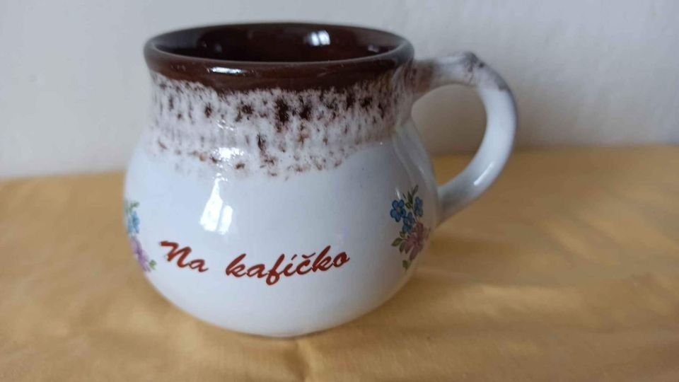 RETRO HRNÍČEK NA KAFÍČKO
