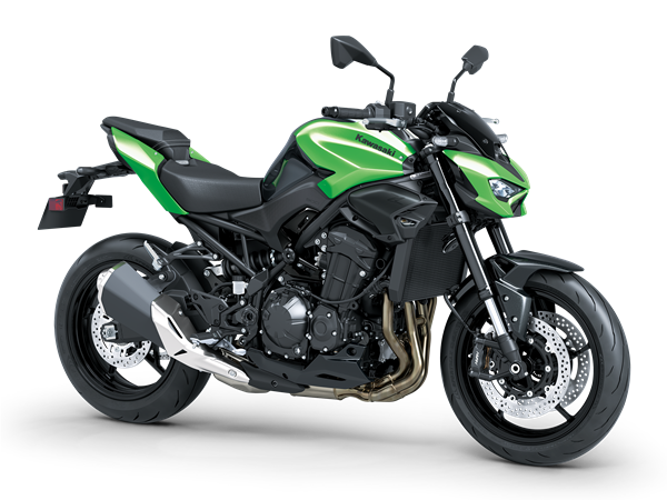 KAWASAKI Z900 MY26 Candy Lime Green / Metallic Carbon Gray +
