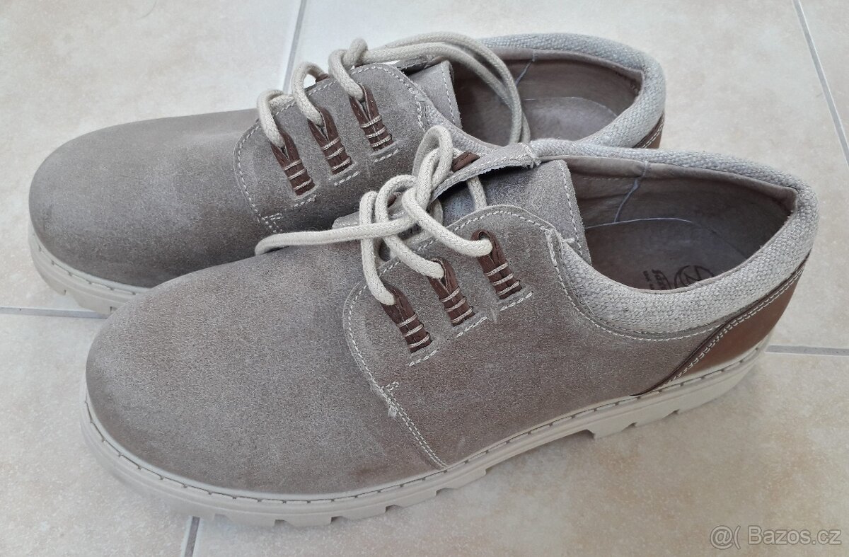 NOVÉ pracovní boty vel.40, pravá kůže