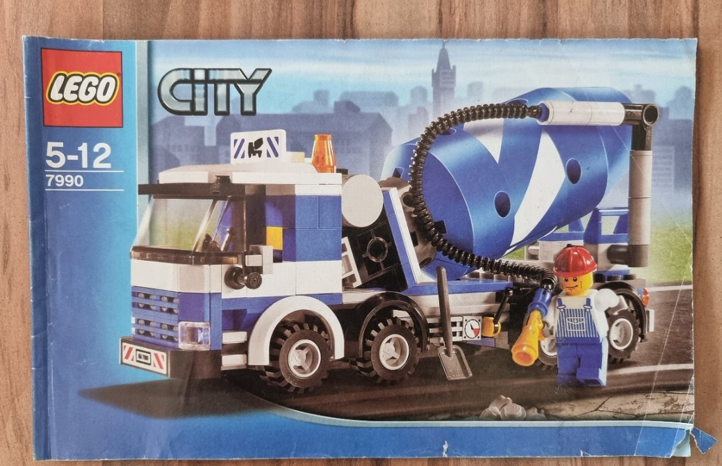 🚛 LEGO City 7990 Míchačka na beton