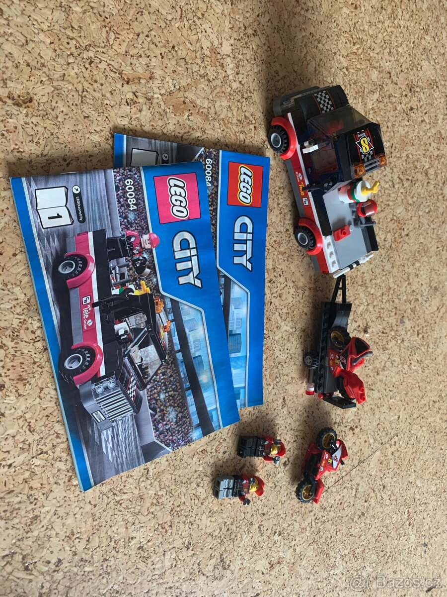 Lego City 60084 Kamion na závodní motorky