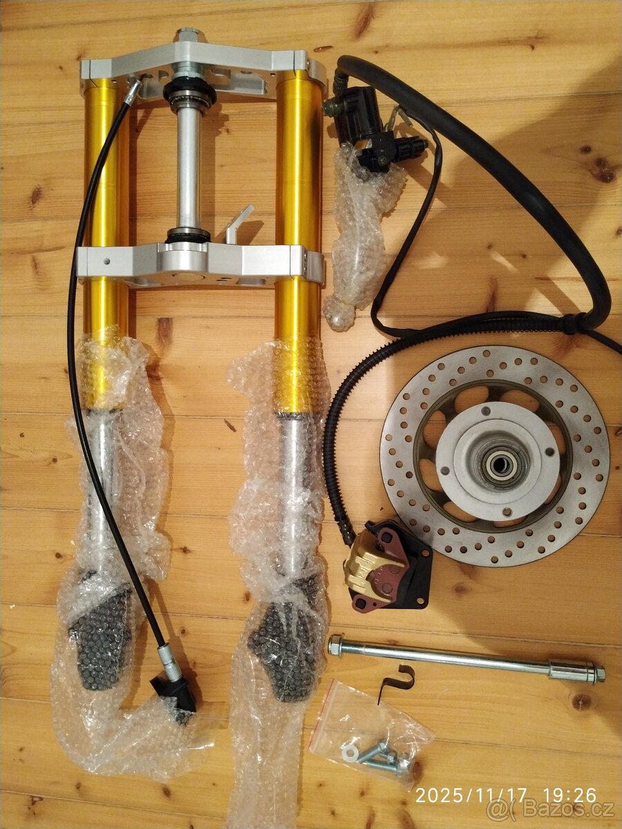 Skyteam Skymax, Skymini - Přední USD vidlice 45 mm