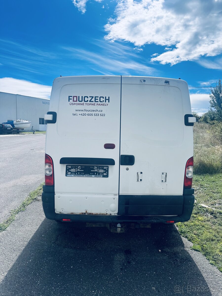 Renault Master VU 2,5dci 74kw/100 k L1H1P2 Furgon Confor