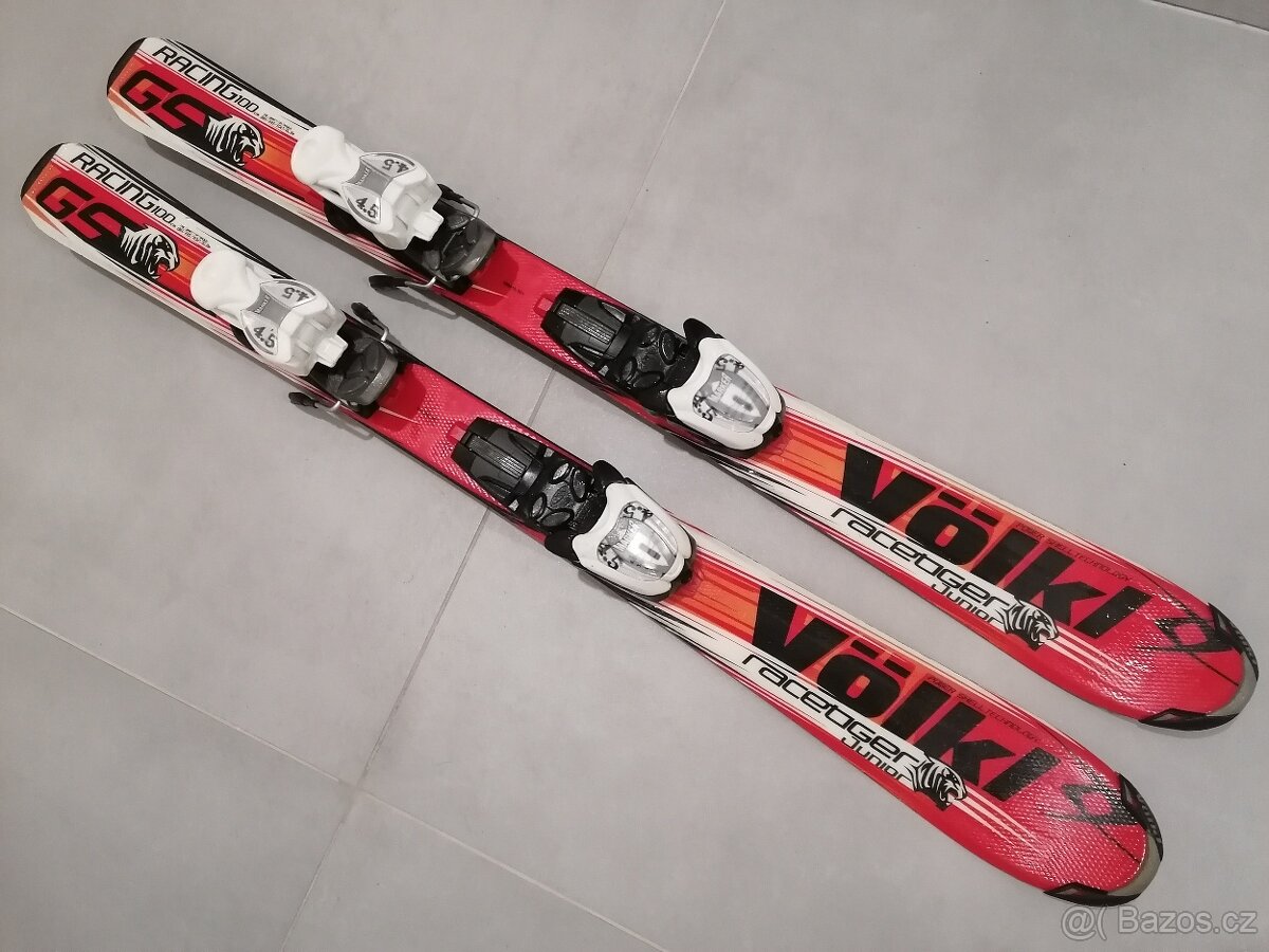 Prodám lyže Völkl Racetiger Junior.Velikost 100cm.