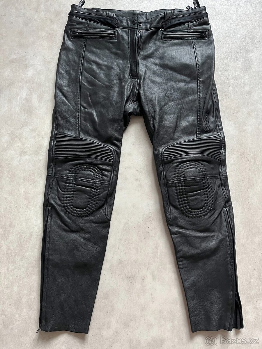 Damske kozene kalhoty na motorku vel 46