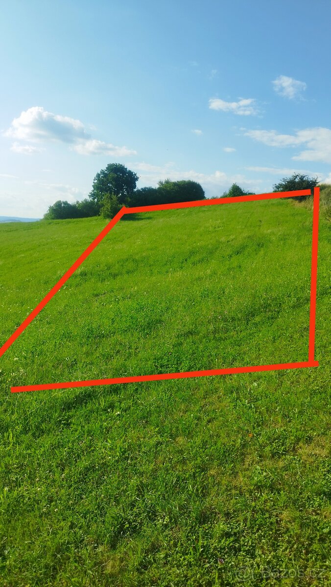Pronájem louky cca 2000m2