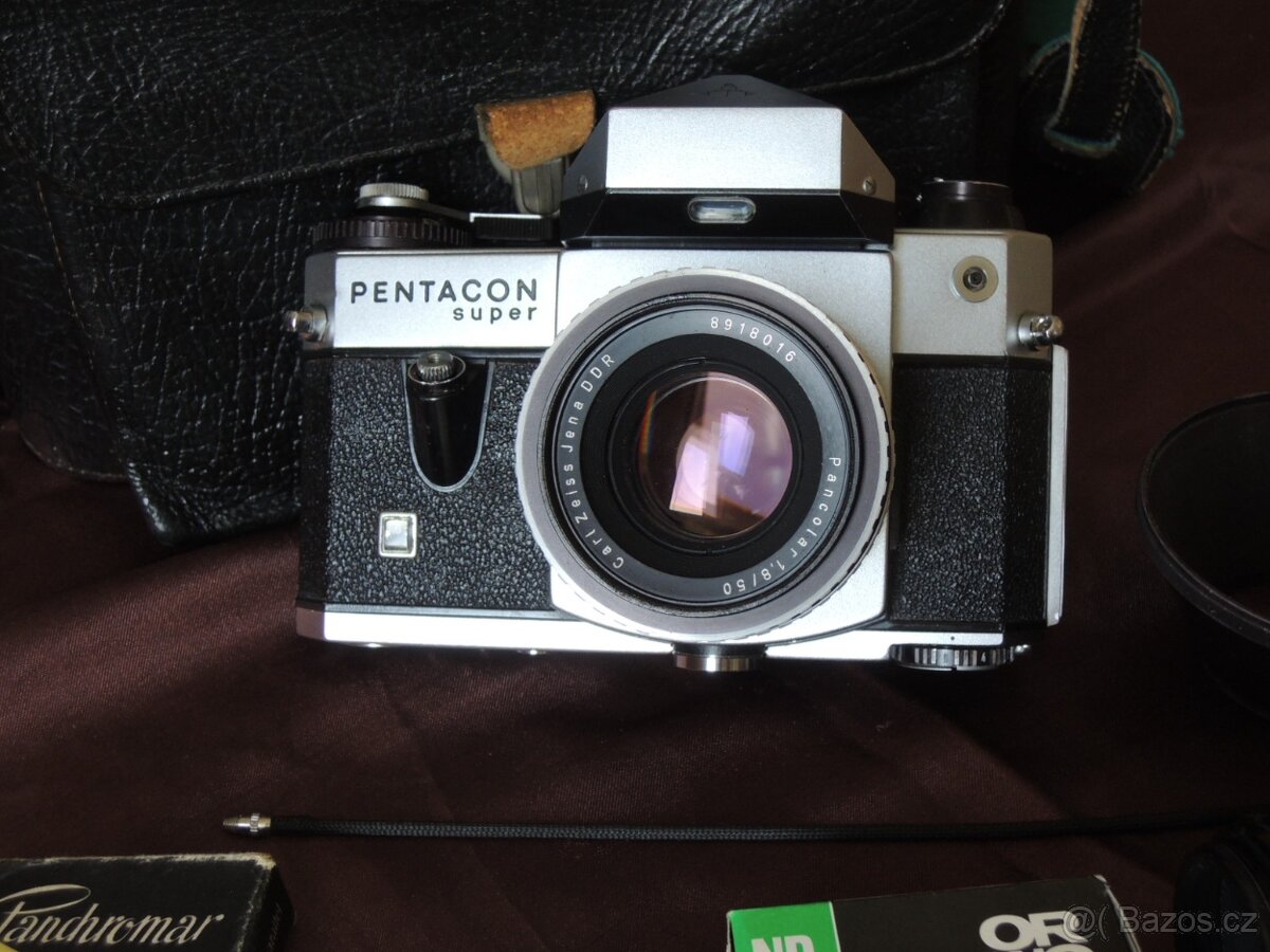 koupím fotoap. Zenit, Praktica, Praktika,Pentacon, objektivy