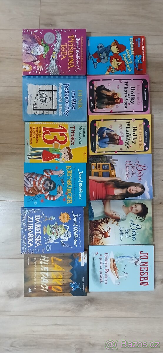 Knížky pro teenagery a děti