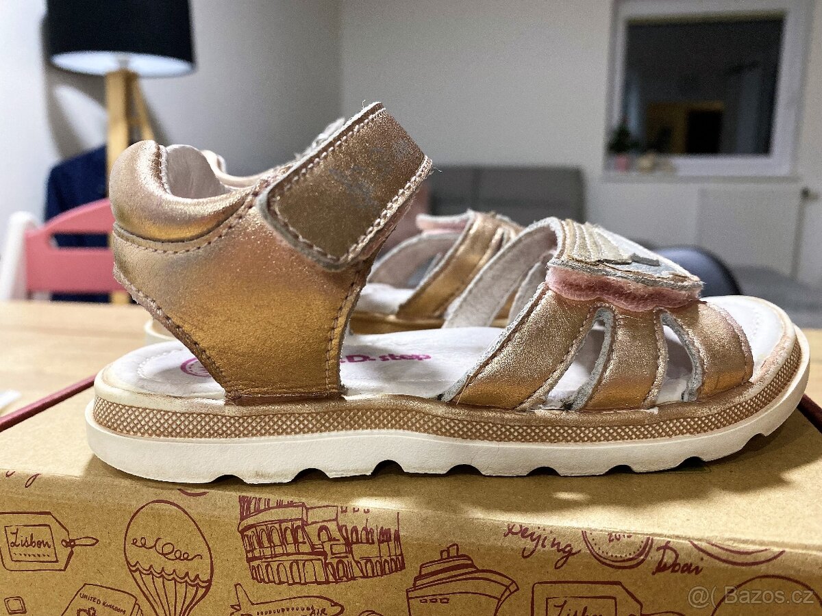 Dívčí sandály D.D. Step, vel. 29, TOP Stav