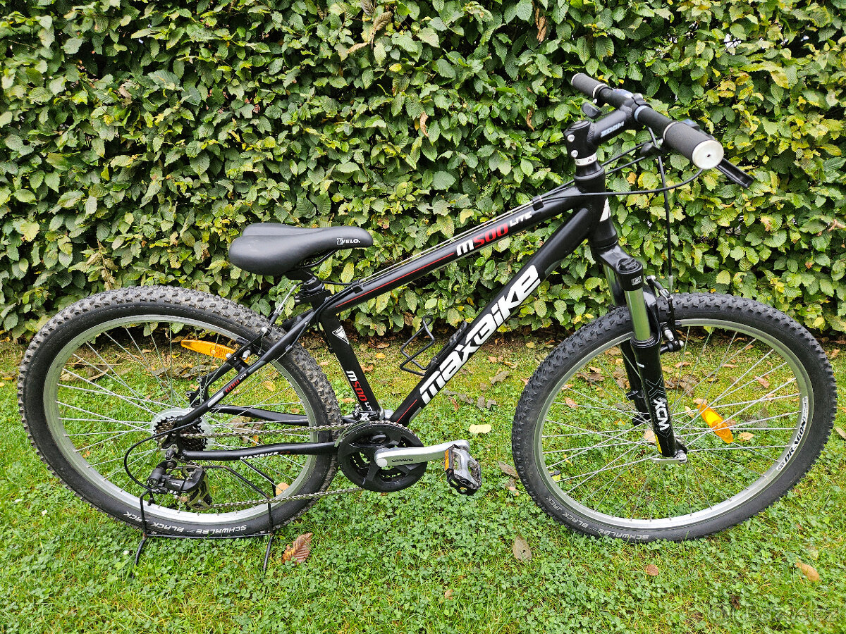 Odlehčené 26" horské hliníkové kolo MAXBIKE, rám 15" (S)