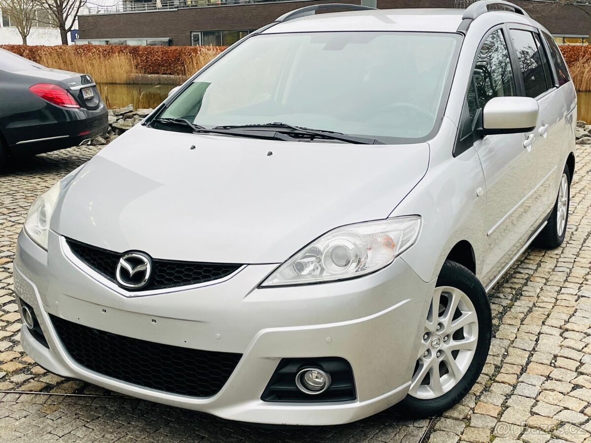 Mazda 5 2.0i BENZIN MANUÁL 7MÍST VÝHŘEV SERVISKA MAZDA