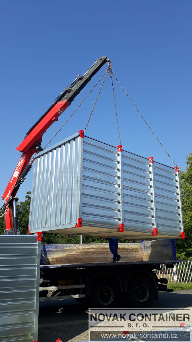 Lodní kontejner 20", skladový kontejner 3m, 4m a 6m