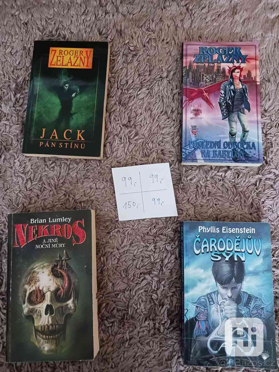 Knihy SF,F,H - Zelazny, Lumley aj.