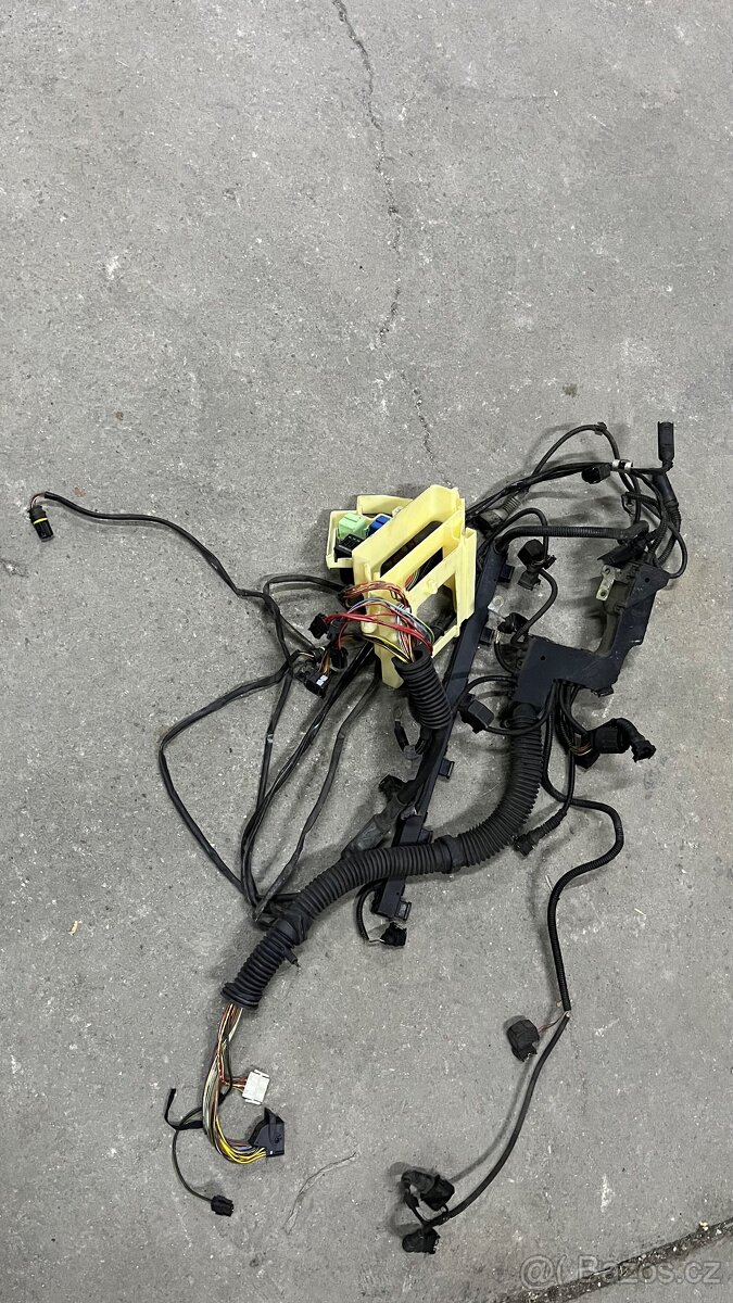BMW E46 kabeláž motoru M52TU