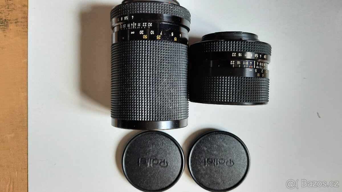 Voigtlander VSL 1 + 3 objektivy, levně, tj.za pakatel = za h