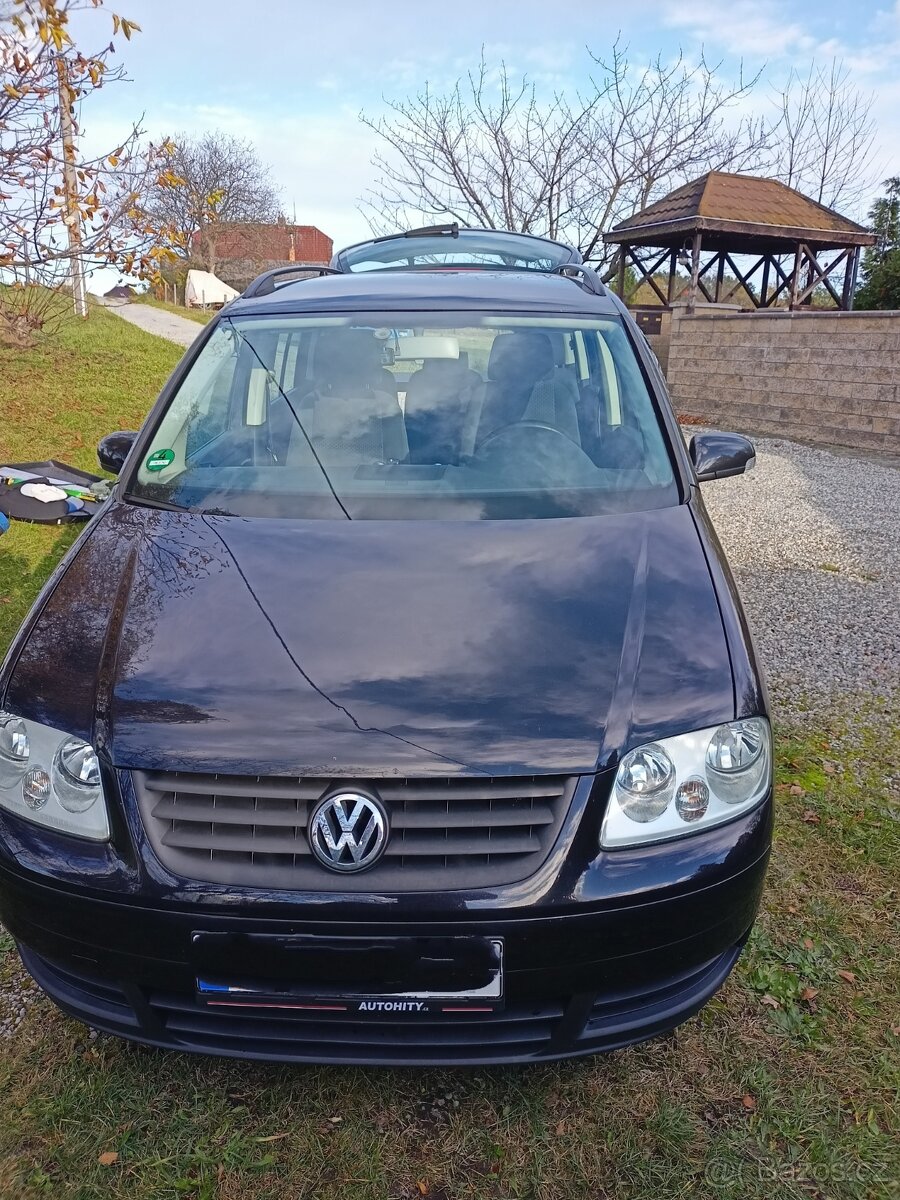 VW Touran 2005, 1,9 TDi - bez DPF