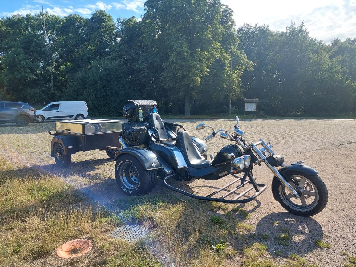 BOOM easy trike s přívěsem