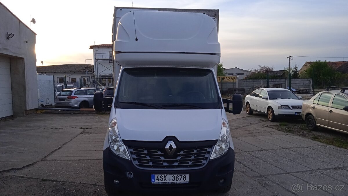 RENAULT MASTER 2,3DCi125kw,10palet,rv9/2018,ČR PŮVOD,1.MAJ