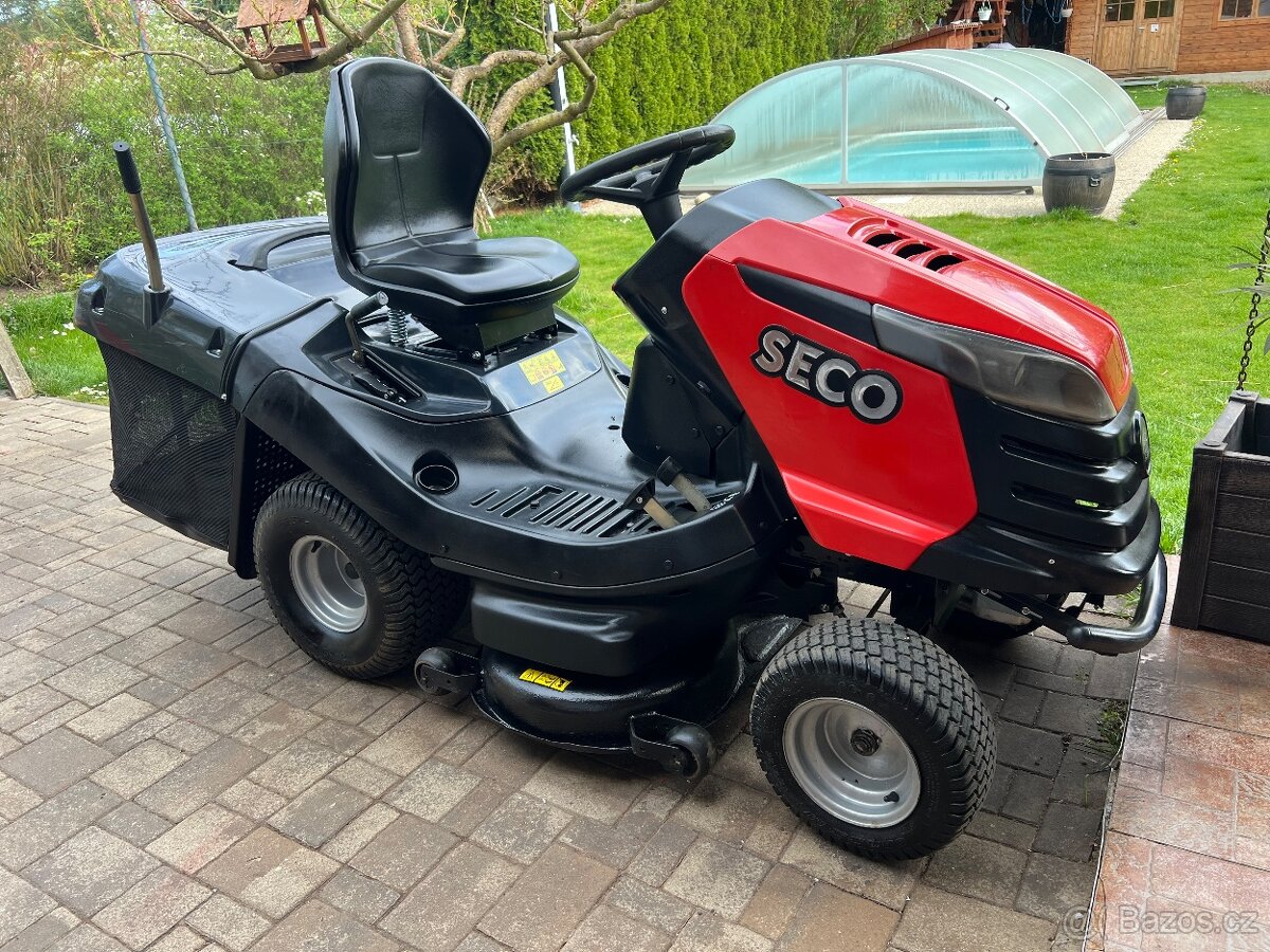 Zahradní traktůrek traktor ČR SECO BS 2v 24HP tlak.maz