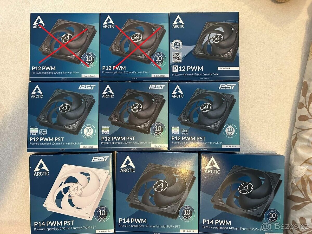 Arctic Cooling P12 PWM (PST) / P14 PWM (PST)