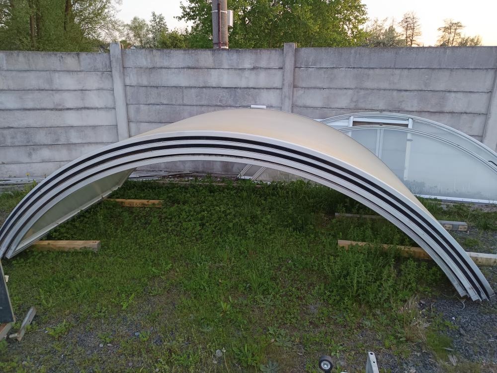 Zastřešení bazénu vhodné na 8x4 m a 7.5 x 3,5 m