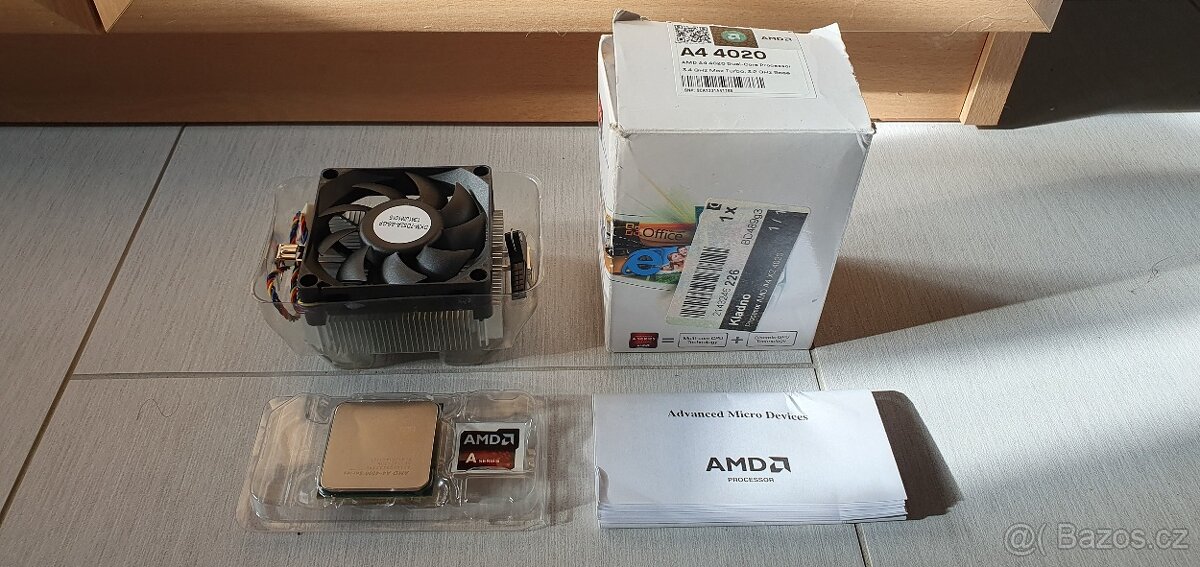 AMD A4 4020 nový, nepoužitý, kompletní