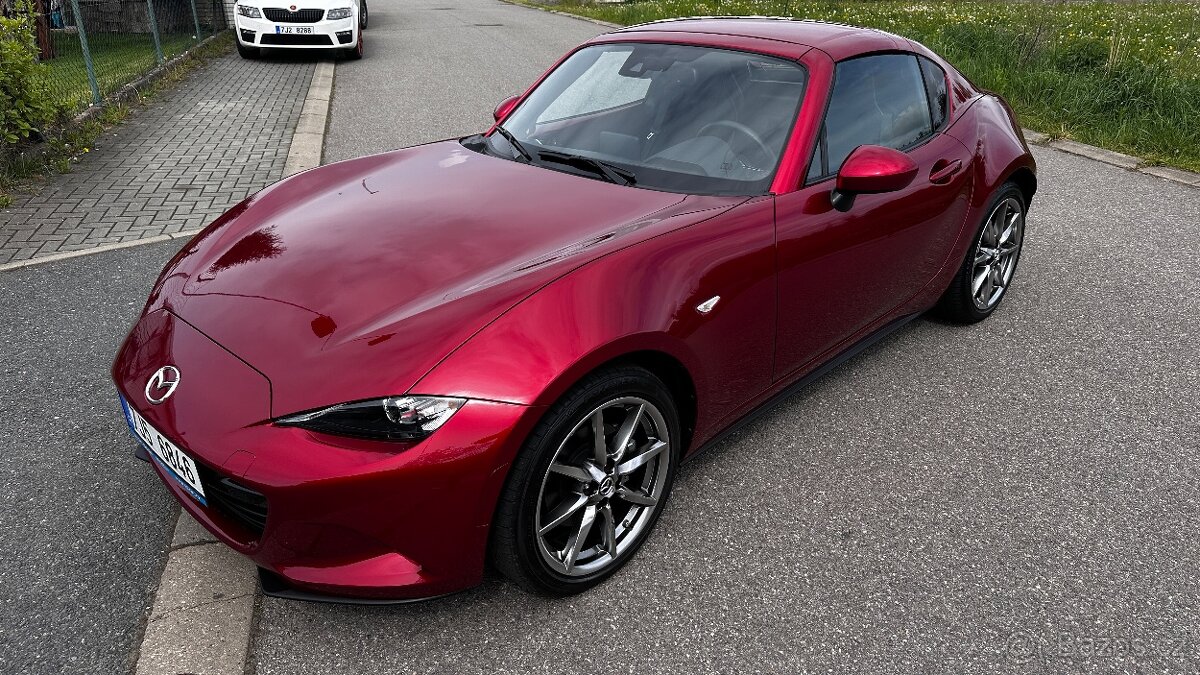MAZDA MX-5 2.0i ND RF 135KW 4800KM ROK 2023 ZÁNOVNÍ STAV