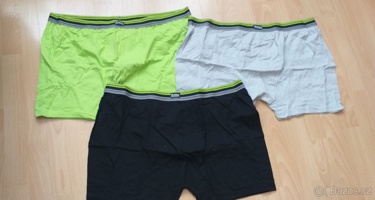 PÁNSKÉ BOKXERKY, VELIKOST 5xl ..ATLASFORMEN"