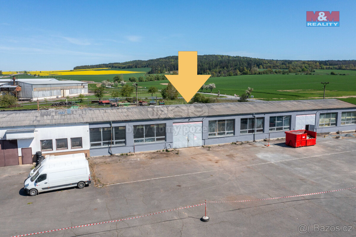 Pronájem skladu, 346 m², Osek