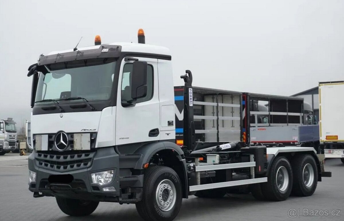 Mercedes-Benz AROCS 2645 - 6x4 - Nosič kontejnerů – EURO 6