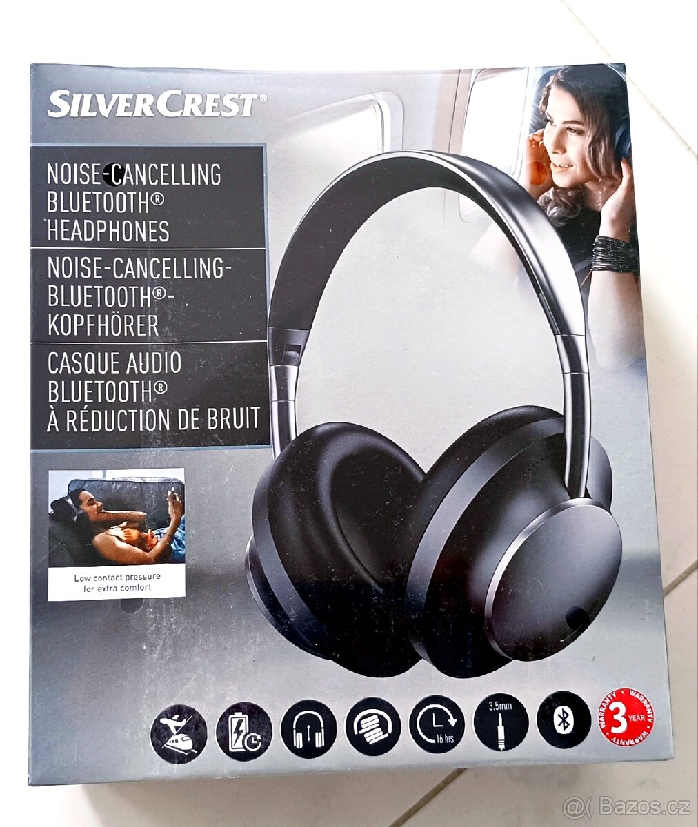 Sluchátka Bluetooth® aktivní potlačení hluku 40 C3
Popis