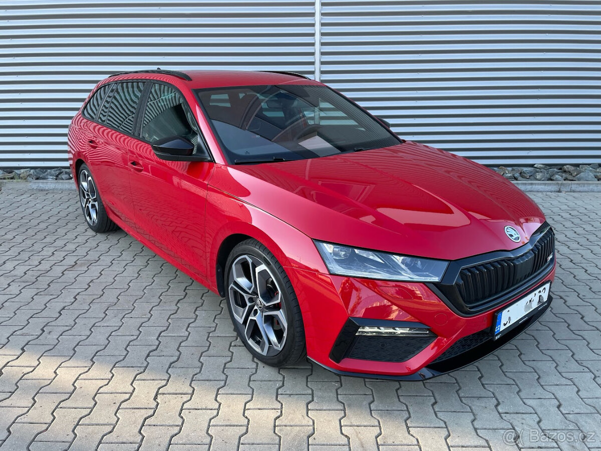 Octavia RS TDI 147kW DSG stav nového vozu, záruka 5 let