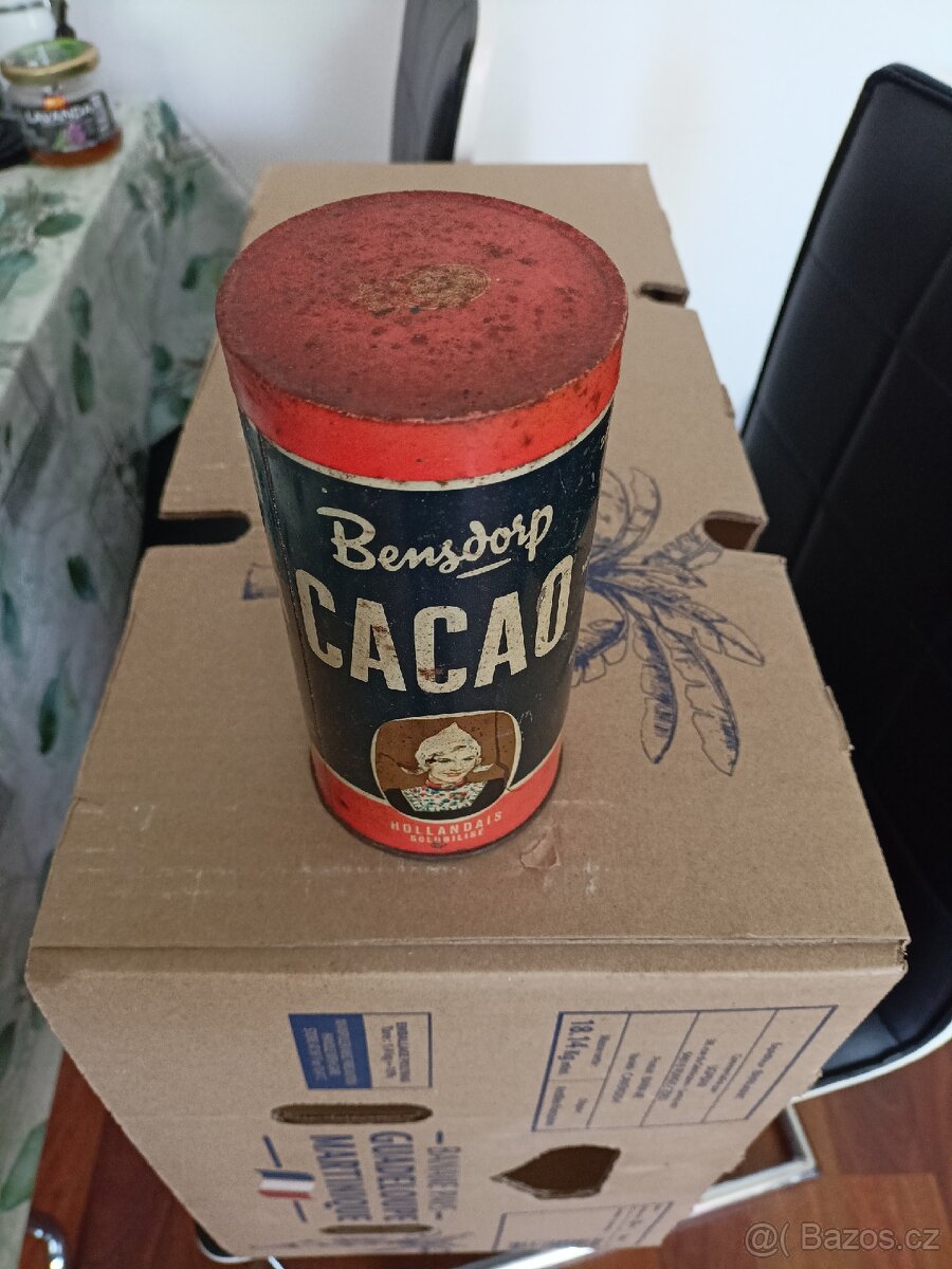 Plechovka CACAO, kakao