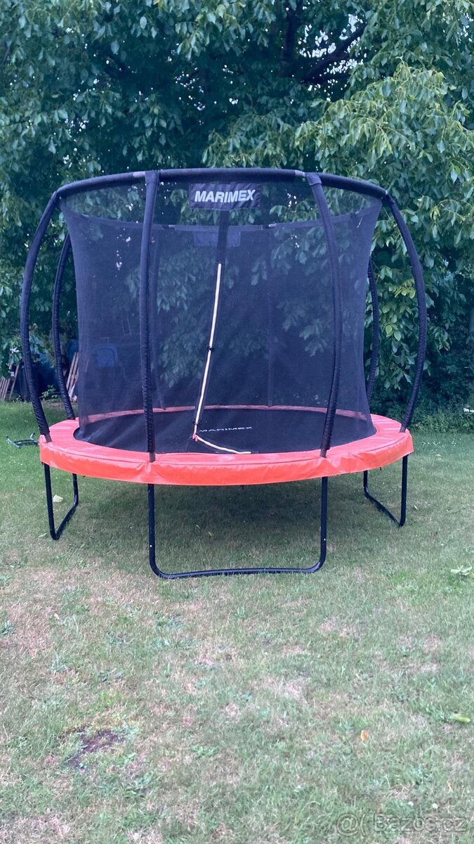 Trampolína Marimex PREMIUM 305 cm + síť + schůdky