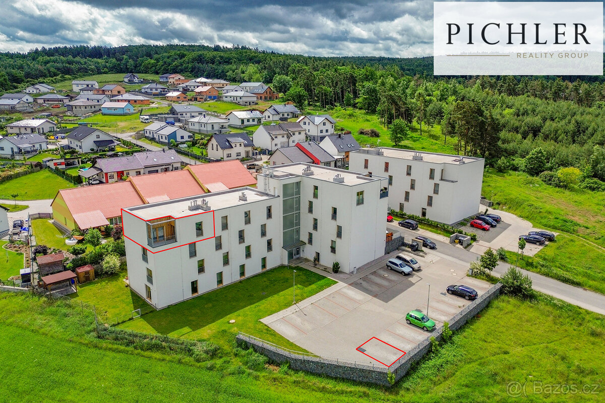 Prodej bytu 3+kk ,  86,55m2, terasa,balkon, parkovací stání