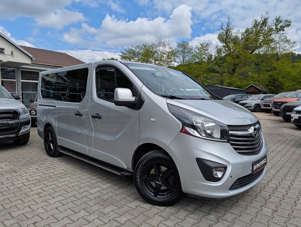Opel Vivaro 1.6CDTi 89kW 8 MÍST, KAMERA, PDC